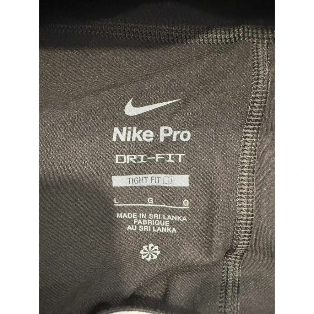 Nike Pro Dri-FIT Compression Shorts Mens Large Black DD1917 Tight Fit Training